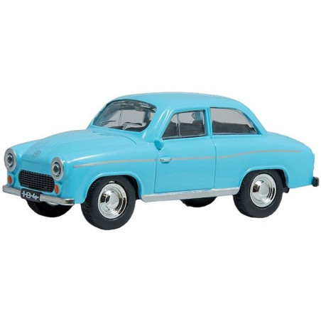 Fordonet PRL Syrena 104 - blå