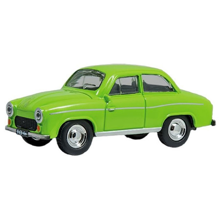 Fordonet PRL Syrena 104 grön