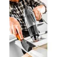 Opalarka 2000W, zakres temperatur: I: 25?C, II: 80-600?C, III: 80-600?C, walizka