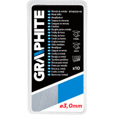 Borrsatser för metall HSS-Co 3,0 mm, 10 st.