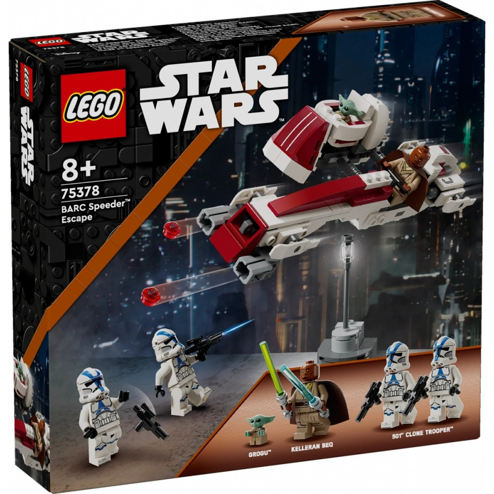 Klocki star wars 75378 ucieczka na śmigaczu barc