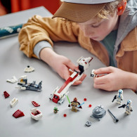 Klocki star wars 75378 ucieczka na śmigaczu barc