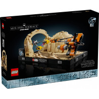 Klocki star wars 75380 diorama wyścig ścigaczy w mos espa