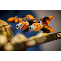 Klocki star wars 75380 diorama wyścig ścigaczy w mos espa