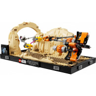 Klocki star wars 75380 diorama wyścig ścigaczy w mos espa