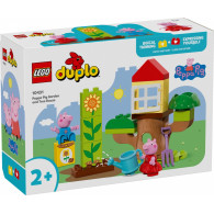 Klocki  duplo 10431 peppa pig ogród i domek na drzewie peppy