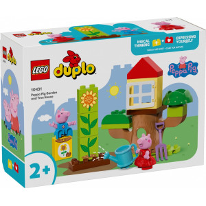 Klocki  duplo 10431 peppa pig ogród i domek na drzewie peppy