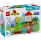 Lego Duplo 10431 Peppa Pig trädgård och Peppys trädkoja