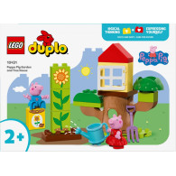 Klocki  duplo 10431 peppa pig ogród i domek na drzewie peppy
