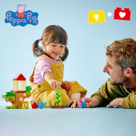 Klocki  duplo 10431 peppa pig ogród i domek na drzewie peppy