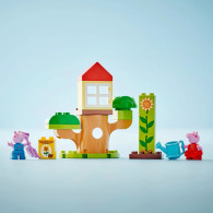Klocki  duplo 10431 peppa pig ogród i domek na drzewie peppy