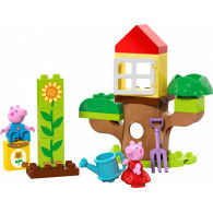 Klocki  duplo 10431 peppa pig ogród i domek na drzewie peppy