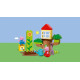 Klocki  duplo 10431 peppa pig ogród i domek na drzewie peppy