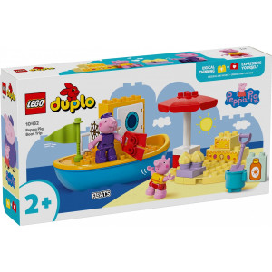 Klocki duplo 10432 peppa pig peppa i rejs łodzią