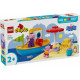 Klocki duplo 10432 peppa pig peppa i rejs łodzią