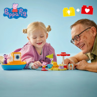 Klocki duplo 10432 peppa pig peppa i rejs łodzią