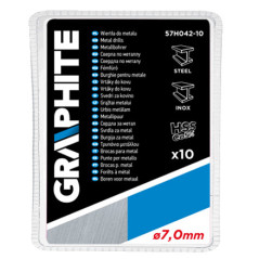 Borrsatser för metall HSS-Co 7,0 mm, 10 st.