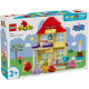 Klocki duplo 10433 peppa pig urodzinowy domek peppy