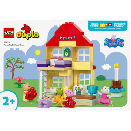 DUPLO 10433 Peppa Pig födelsedagshus med Peppa
