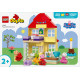 Klocki duplo 10433 peppa pig urodzinowy domek peppy