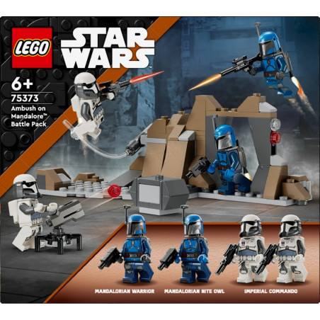 Lego Star Wars 75373 Mandalorians Zasadzka - Stridspaket