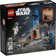 Klocki star wars 75373 zasadzka na mandalorze - zestaw bitewny