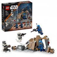 Klocki star wars 75373 zasadzka na mandalorze - zestaw bitewny