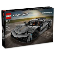 Klocki technic 42173 szary hipersamochód koenigsegg jesko absolut