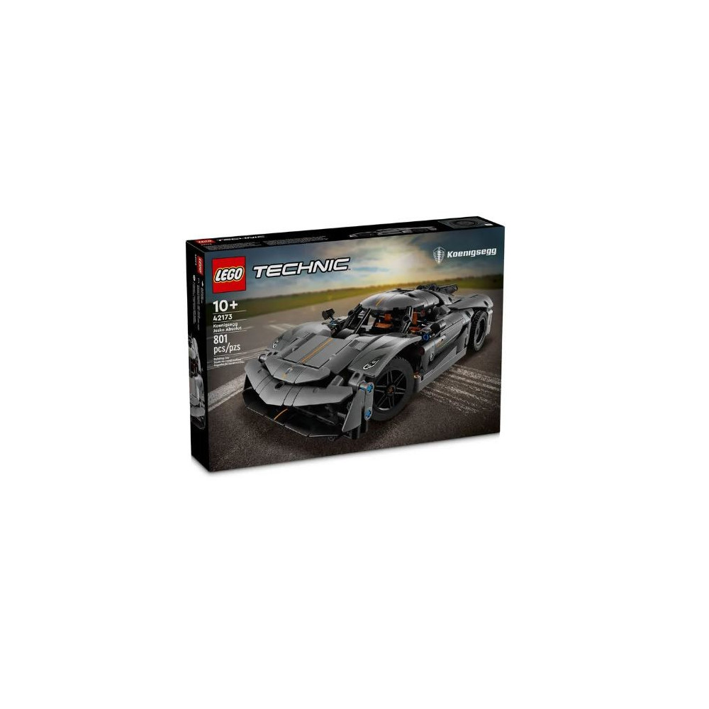 Klocki technic 42173 szary hipersamochód koenigsegg jesko absolut