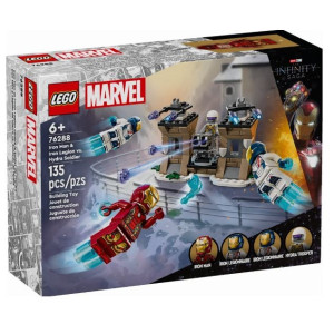 Klocki marvel super heroes 76288 iron man i iron legion kontra żołnierz hydry