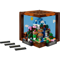 Klocki minecraft 21265 stół warsztatowy