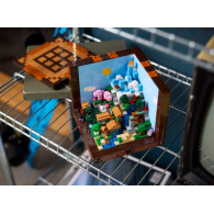Klocki minecraft 21265 stół warsztatowy