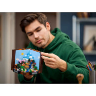 Klocki minecraft 21265 stół warsztatowy