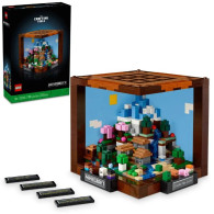 Klocki minecraft 21265 stół warsztatowy