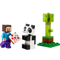 Klocki minecraft 30672 steve i mała panda