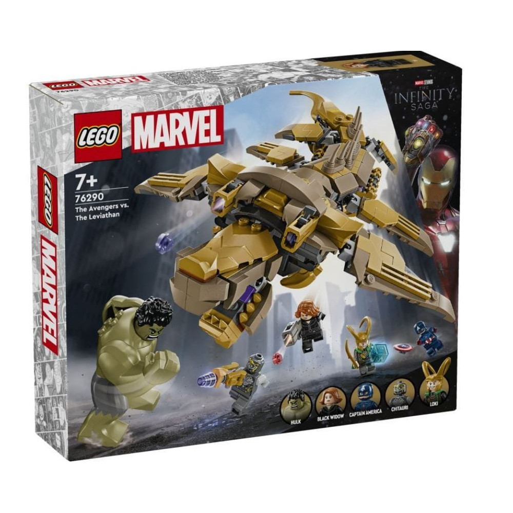 Klocki marvel super heroes 76290 avengers kontra lewiatan