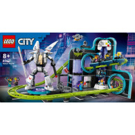 Klocki city 60421 park Świat robotów z rollercoasterem