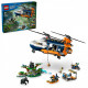 Klocki city 60437 helikopter badaczy dżungli w bazie