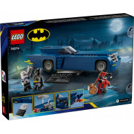 Klocki super heroes 76274 batman z batmobilem kontra harley quinn i mr. freeze
