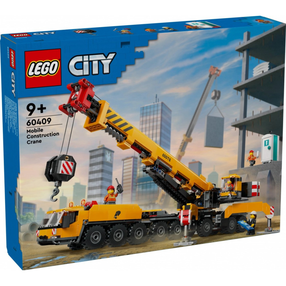 Klocki city 60409 Żółty ruchomy żuraw