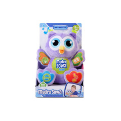 Interaktiv maskot klok uggla e-edu