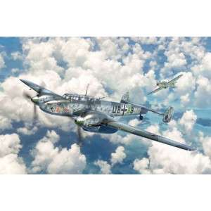 Modell av plast bf-110c förstörare 1/72