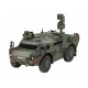 Modell av plastikspahwagen fennek 172