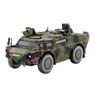 Modell av plastikspahwagen fennek 172
