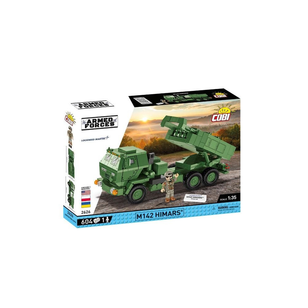 Klocki armed forces m142 himars 604 elementy