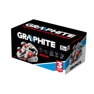 Hobel 850W, strupningsdjup 3 mm, strupningsbredd 82 mm.