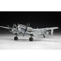 Modell av plastflygplanet Arado Ar-240 i skala 1:72