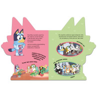 Boken 'Lär känna Bluey' är en kartongbok.