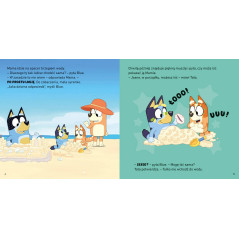 Boken om Bluey. Stranden. Min läsning.