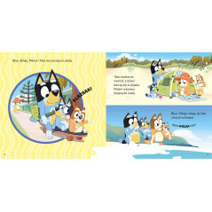 Boken om Bluey. Stranden. Min läsning.